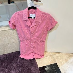Pistola pink Parker romper size small great condition